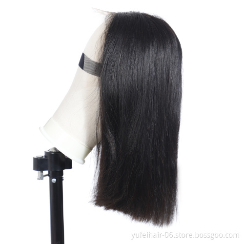 Dropshipping Virgin Brazilian Bob Human Hair Wig For Black Women,Natural 100 raw Virgin Hair Human Lace Wigs Bob Wigs